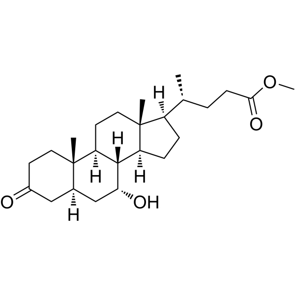Methyl (5α,7α)-7-hydroxy-3-oxocholan-24-oate 14772-96-4
